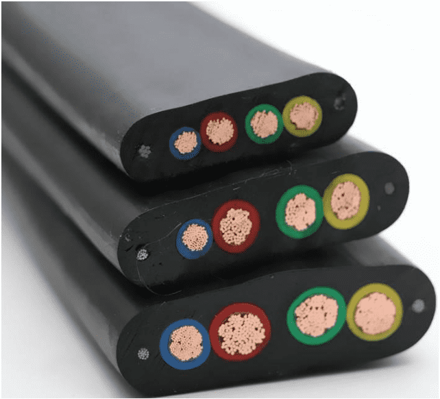 扁電纜YERPFB-4*6mm2