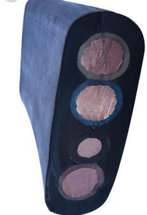 扁電纜YFFB-3*150+1*70*10mm2