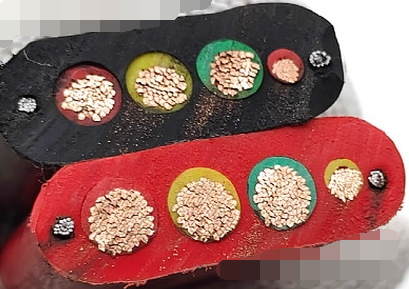 雙側鋼絲扁平電纜YFFBG YVFBJ